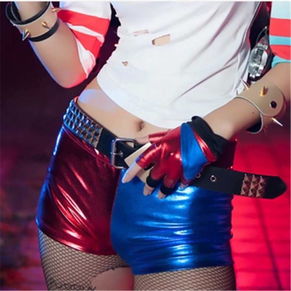 Harley Quinn costume shorts